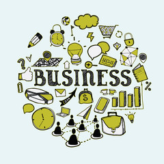 Set of primitive elements of the business