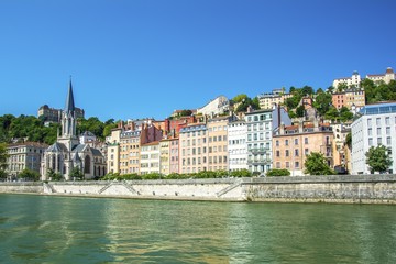 Fototapeta na wymiar Lyon, Francja