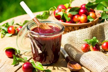 Tkemali Georgian sauce with cherry plum