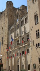 Fototapeta na wymiar Narbonne - Pałac Arcybiskupi - Burmistrz