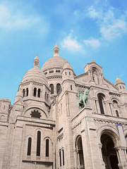 Fototapeta na wymiar Sacre-Coeur Basilica