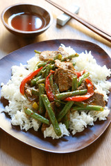 Spicy Beef and Green Beans