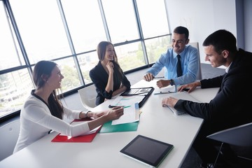 business people in a meeting at office © .shock