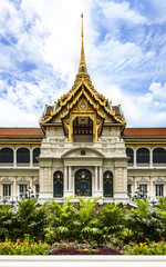 Fototapeta na wymiar Grand Palace (with temple of Emerald Buddha) Bangkok,Thailand