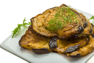 Grilled eggplant