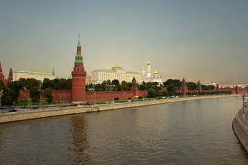 Obraz premium Moscow, view of the Kremlin. Russia
