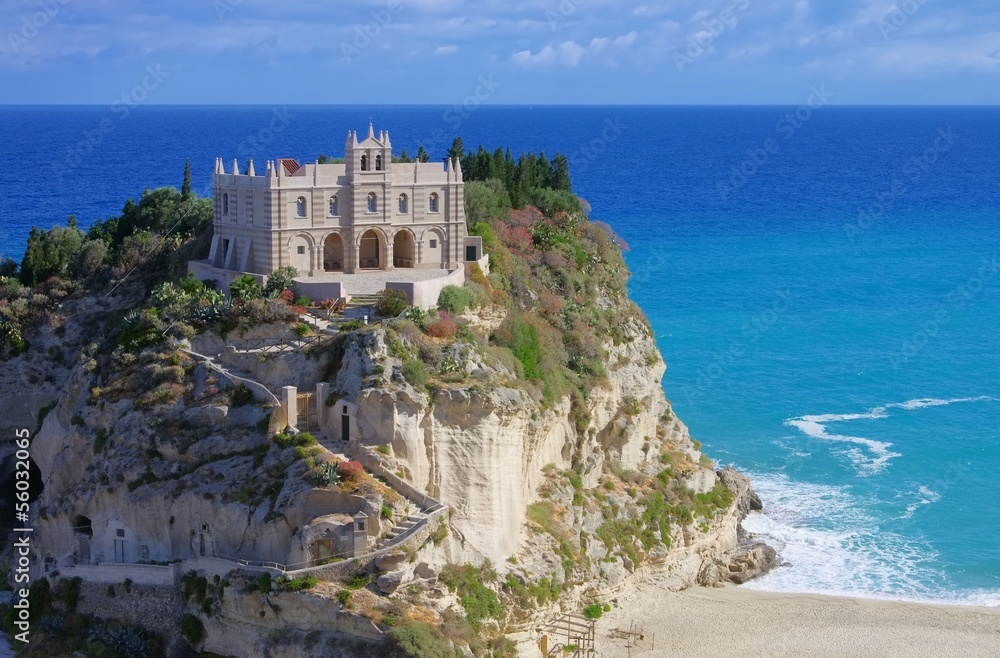 Sticker tropea kirche - tropea church 16