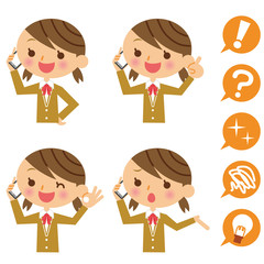 学生　女の子　スマートフォン