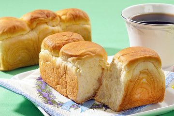 ミニチュア食パン・朝食キッチン