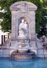 Fototapeta na wymiar Wittelsbach fontanna w Eichstätt