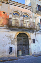 Ciampoli palace. Monte Sant'Angelo. Puglia. Italy.