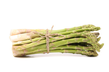 Bunch of fresh asparagus.