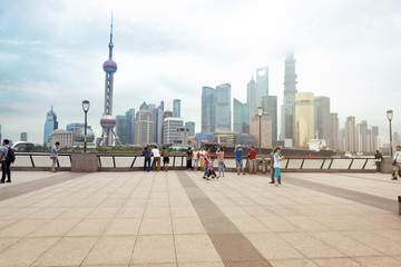 Fototapeta premium Shanghai skyline - China