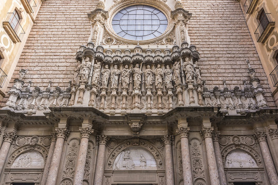 Abbey of Santa Maria de Montserrat, Montserrat, Catalonia, Spain