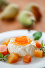 Fruit Panna Cotta