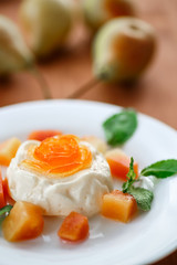Fruit Panna Cotta