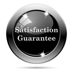 Metallic black glossy icon