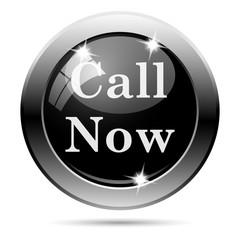 Metallic black glossy icon