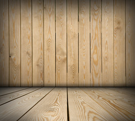 Wooden room