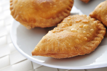 spanish empanadillas, small meat or tuna pies © nito