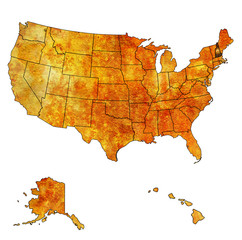 new hampshire on map of usa