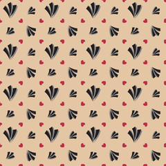 Seamless pattern. Modern stylish texture.