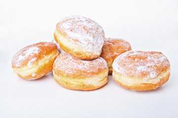 Obraz na płótnie Canvas Donuts na białym tle