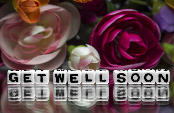 Get well soon with flowers