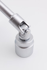 tool set for car on white background