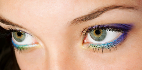 Naklejka premium beauty eyes