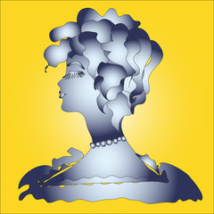 Profile of the woman3