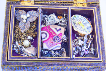 Jewellery Box and Costume Jewelry