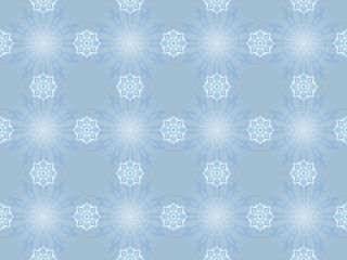 seamless Christmas pattern with snowflakes