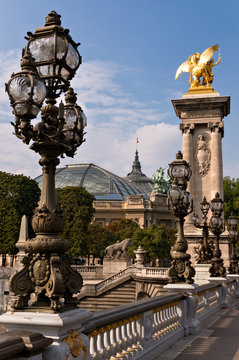 Bridge Alexander III in Paris