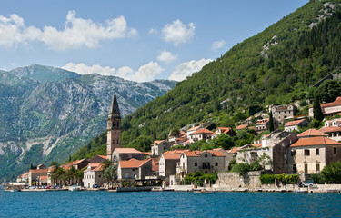 Naklejka na ściany i meble Perast, Montenegro