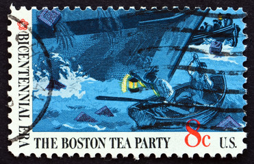Postage stamp USA 1973 Boats and Ship’s Hull