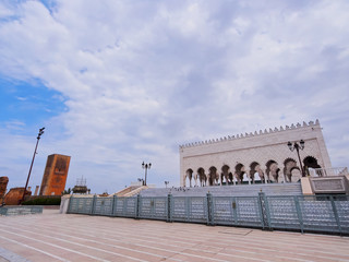 Fototapeta premium The Mausoleum of Mohammed V in Rabat