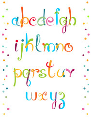 ABC Letters Funny Alfabet © Ksanask