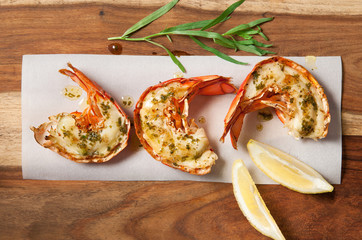 Grilled lobster tails - 56055003