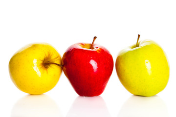 apple isolated on white background