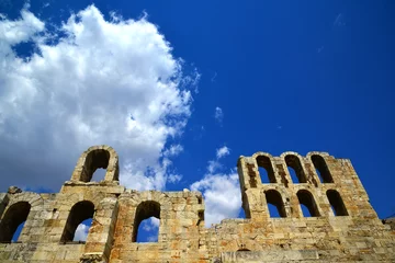 Deurstickers Roman Theater Athens Greece © PhotoeffectbyMarcha
