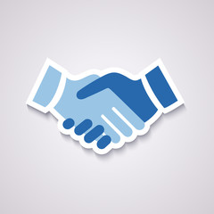 Obraz premium handshake background