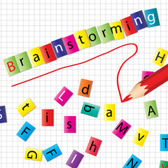 Obraz premium Brainstorming