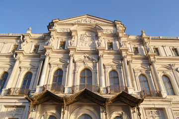 The facade of palace in St.Petersburg
