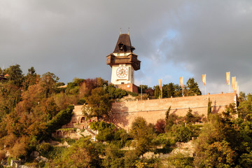 Fototapeta na wymiar Dzwonnica z Grazu