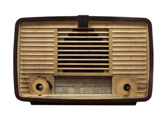 Fototapeta premium Old radio