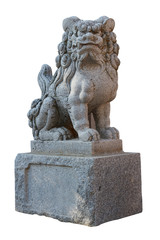 Lion statue