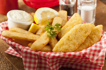 Traditional Fish and Chips