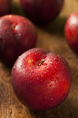 Fresh Organic Black Plums