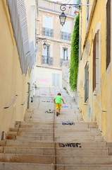 Enfant dans Marseille